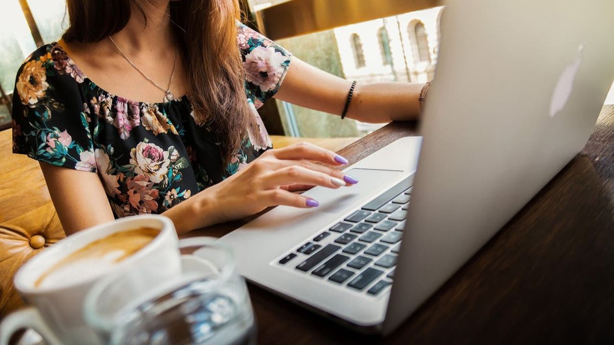 Woman on the computer