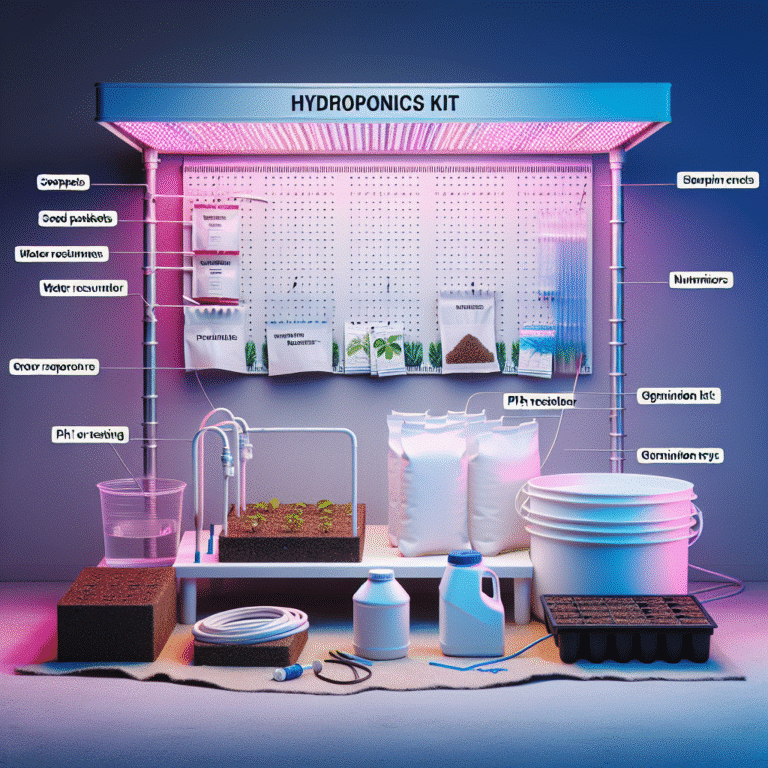 Kits de Hidroponia para Iniciantes: Tudo que Você Precisa Saber