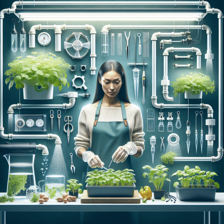 guia completo para montar hidroponia em casa