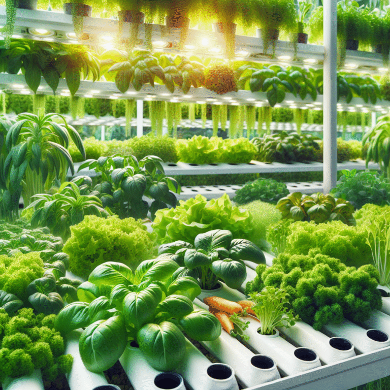 Plantas que crescem rápido em hidroponia: escolha as melhores para sua horta