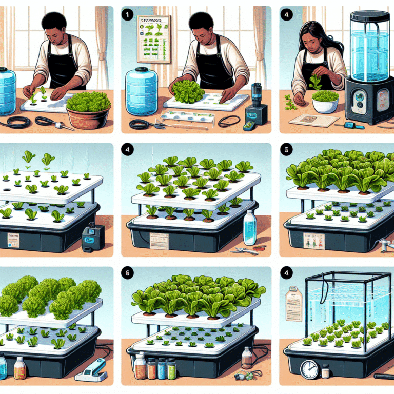 Como cultivar alface hidropônica em casa: um guia passo a passo