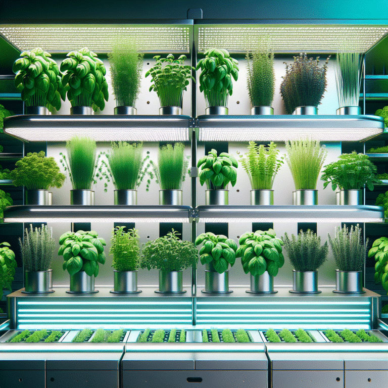 Horta hidropônica de ervas: como plantar e cuidar