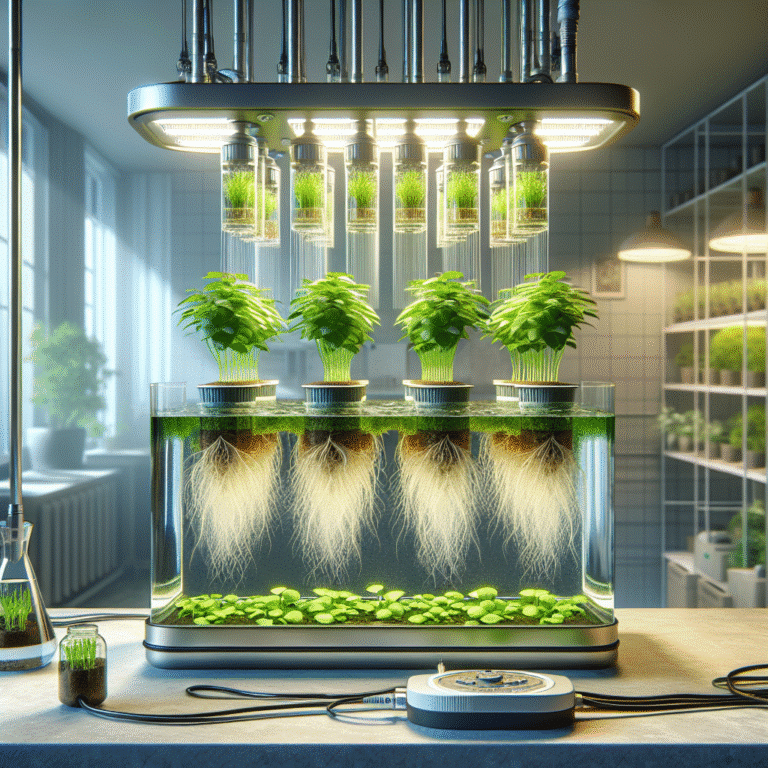 hidroponia com raiz suspensa: o que você precisa saber