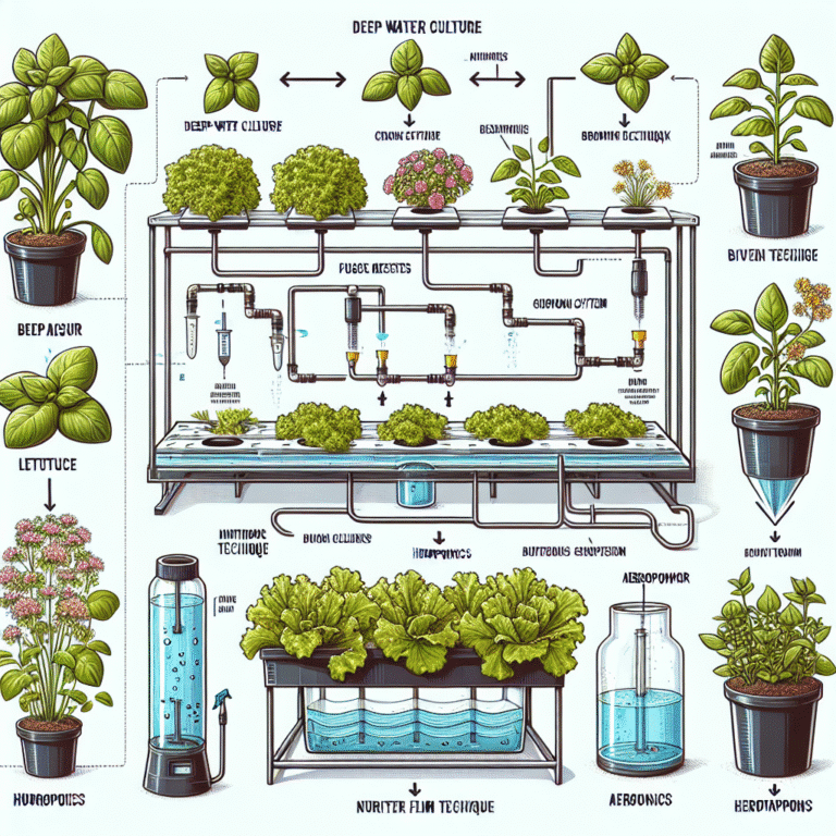 tipos de sistemas hidropônicos para iniciantes
