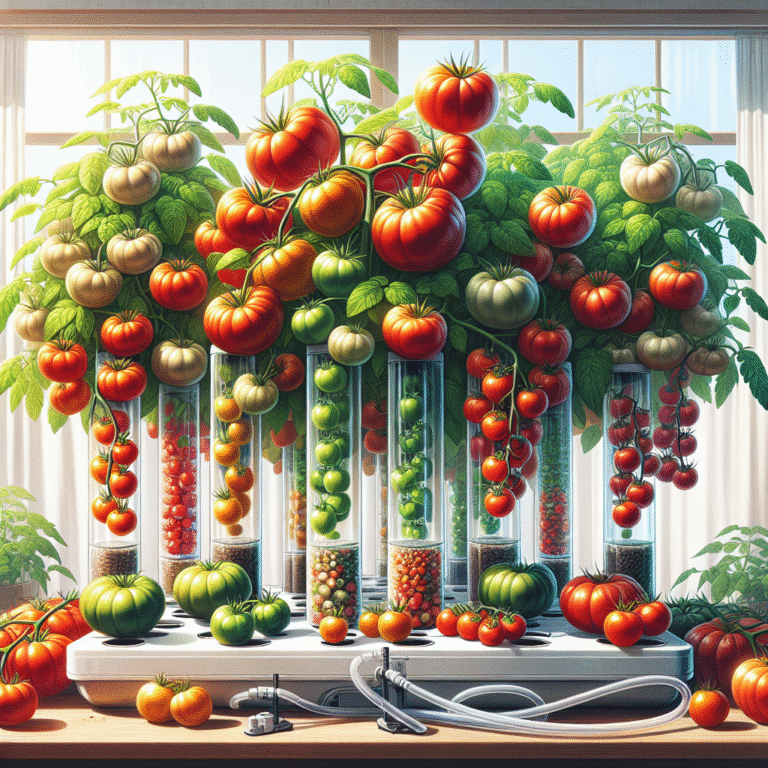 cultivo de tomate hidropônico em casa