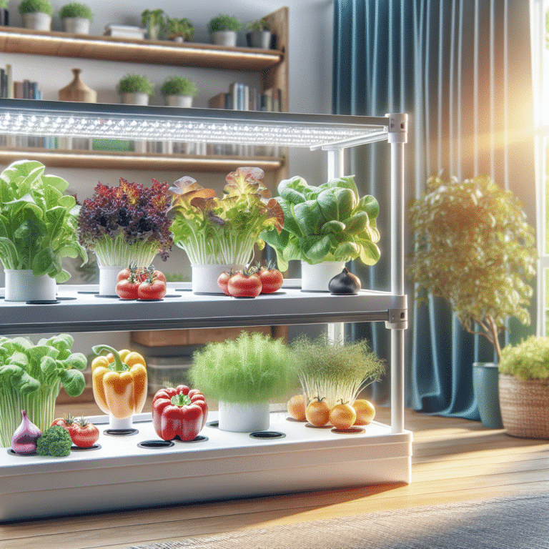 vegetais fáceis de cultivar em casa usando hidroponia