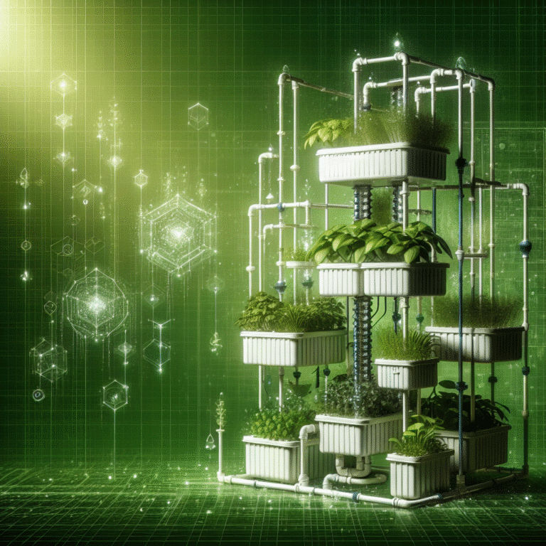 hidroponia NFT em casa: passos e dicas