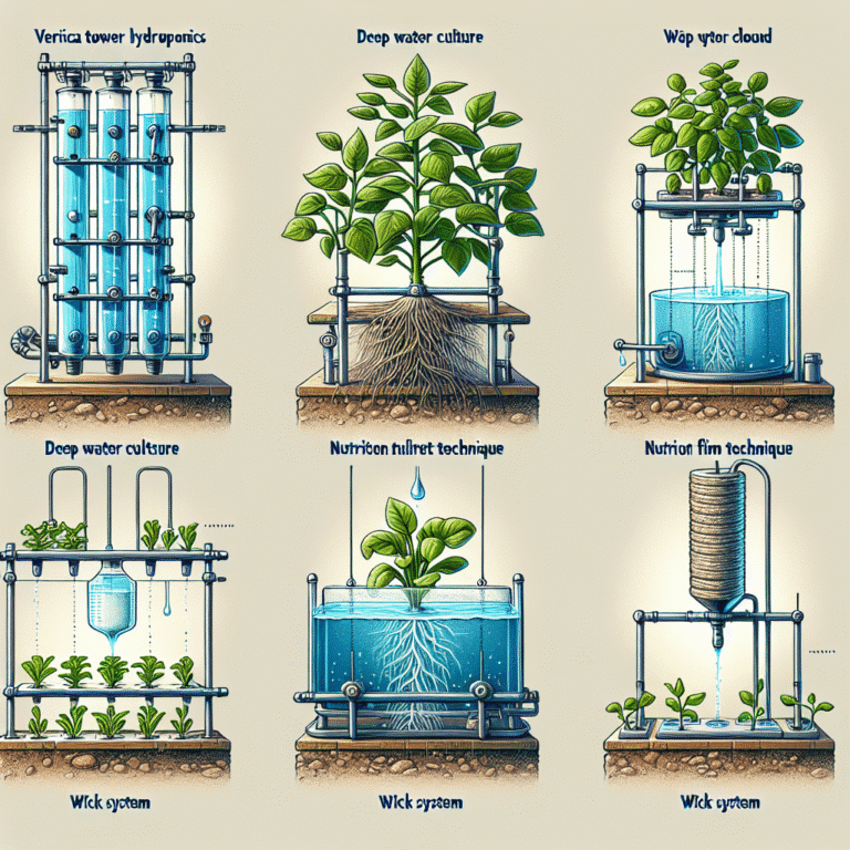 tipos de sistemas hidropônicos: uma introdução