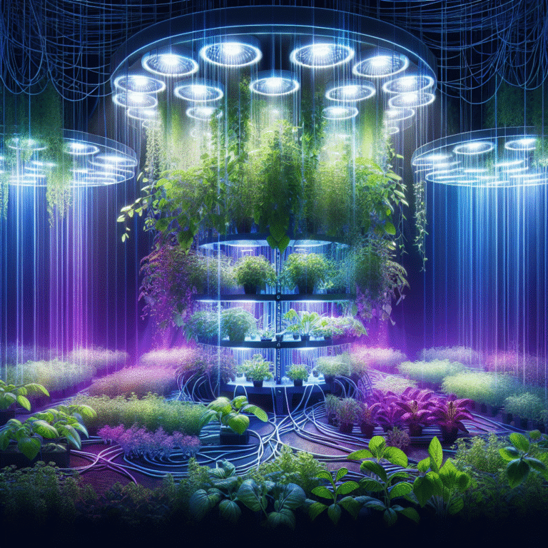Luzes de Cultivo para Hidroponia: Como Potencializar seu Crescimento