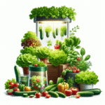 vegetais fáceis de cultivar em casa utilizando hidroponia