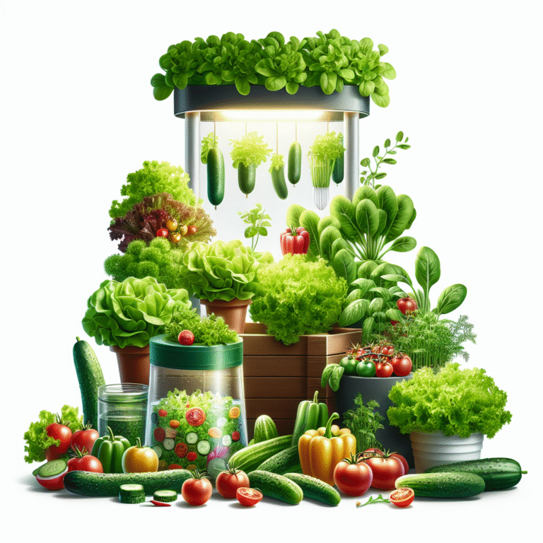 vegetais fáceis de cultivar em casa utilizando hidroponia