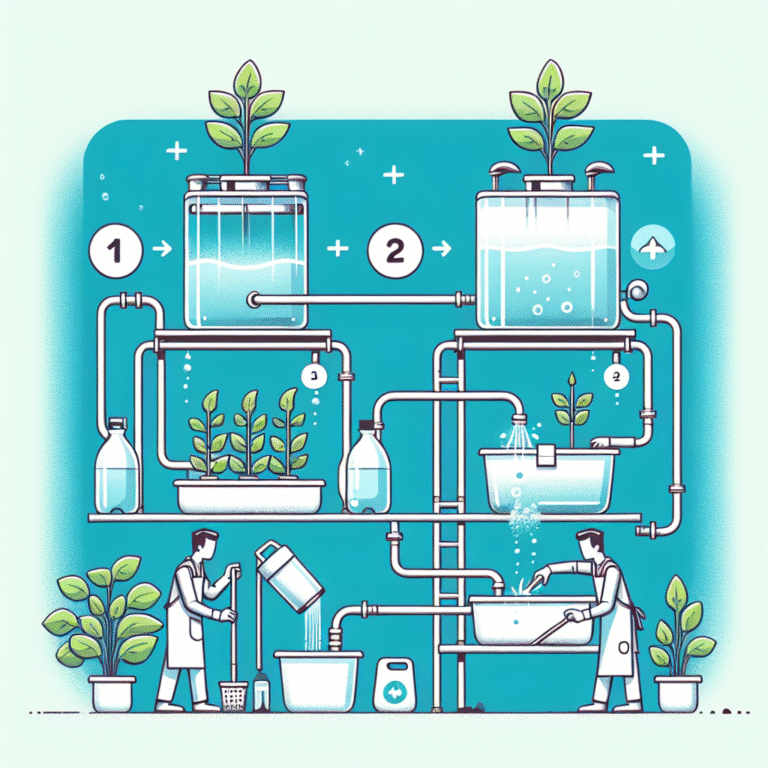 limpeza do sistema hidropônico: passos fundamentais