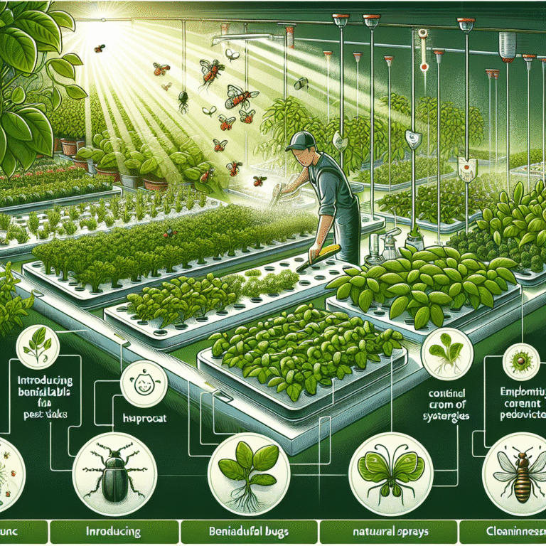 como controlar pragas na hidroponia