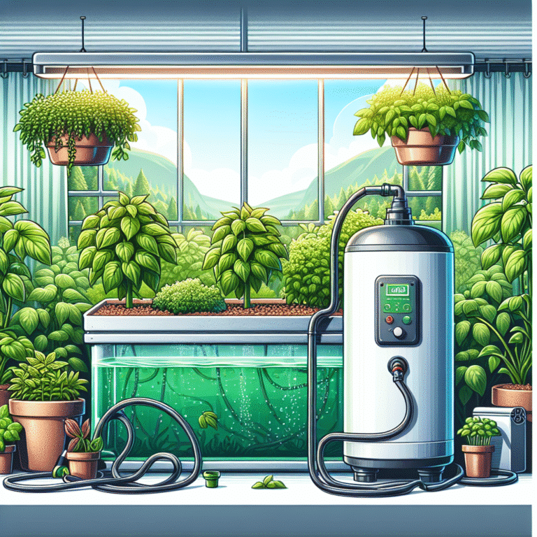 a importância das bombas de ar para oxigenação em hidroponia
