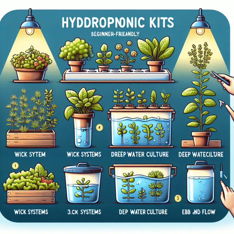 kits de hidroponia para iniciantes: tudo o que você precisa saber