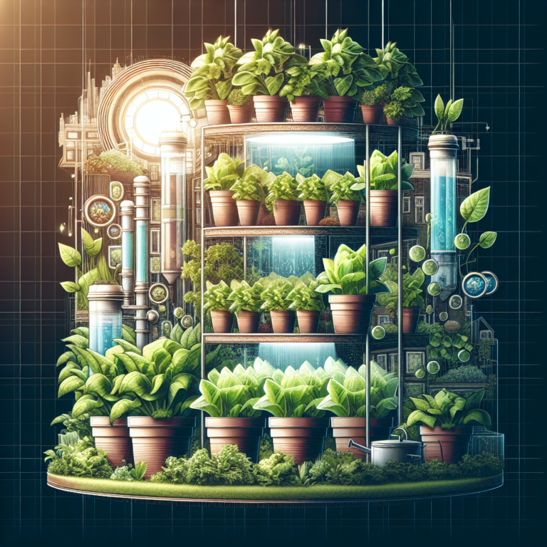 como ter uma hidroponia de folhas verdes em casa