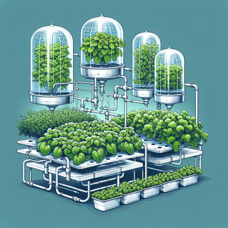 hortas hidropônicas de ervas: um guia prático