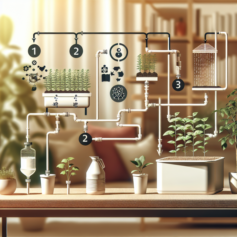 como montar um sistema hidropônico em casa