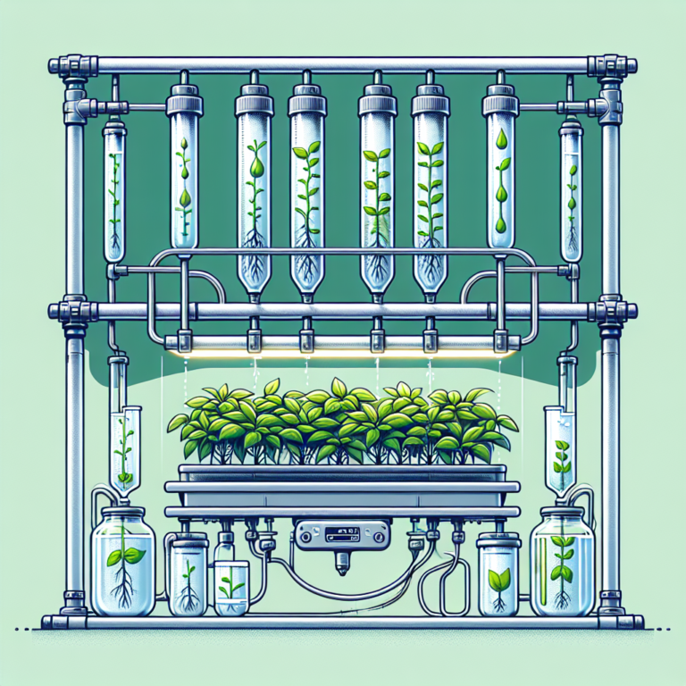 explorando o sistema hidropônico de gotejamento