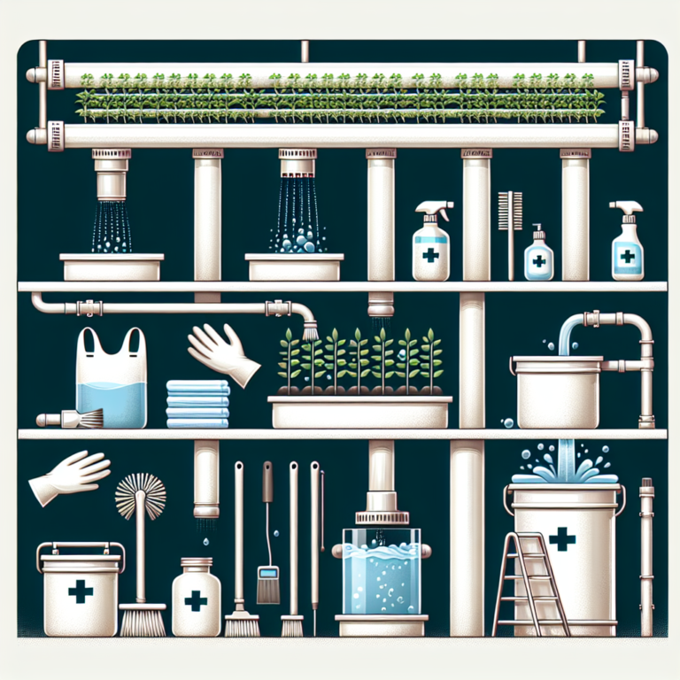 Limpeza do Sistema Hidropônico: Passo a Passo