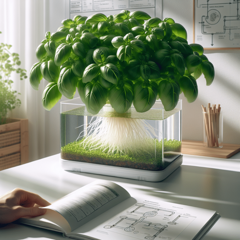 cultivo de manjericão em hidroponia: guia prático