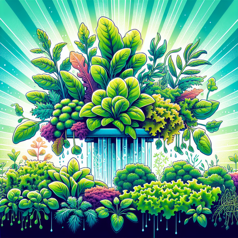 plantas hidropônicas de rápido crescimento para sua horta