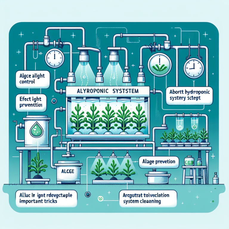 Prevenção de Algas no Sistema Hidropônico: Trucos Importantes