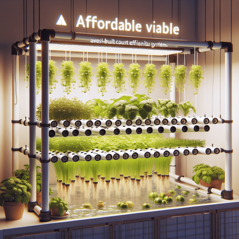 sistemas hidropônicos econômicos: cultivando de forma acessível