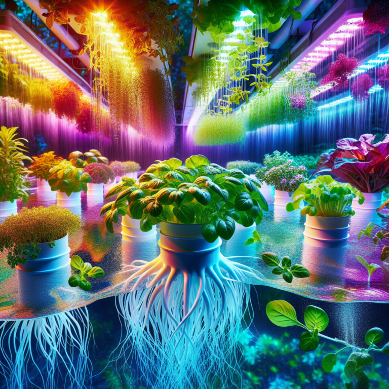 plantas que crescem rápido em hidroponia: as melhores opções