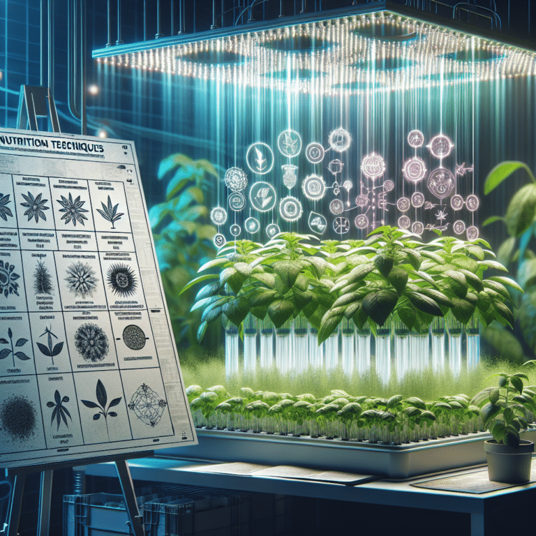 técnicas de nutrição de plantas em sistemas hidropônicos