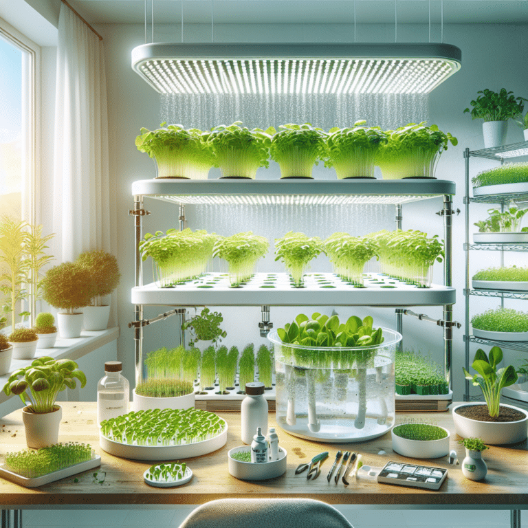 cultivo de rúcula hidropônica em casa: dicas práticas