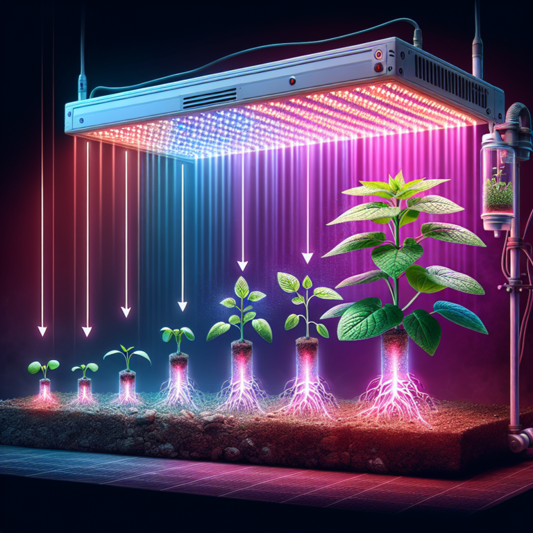A revolução das lâmpadas LED para hidroponia: Do início ao crescimento