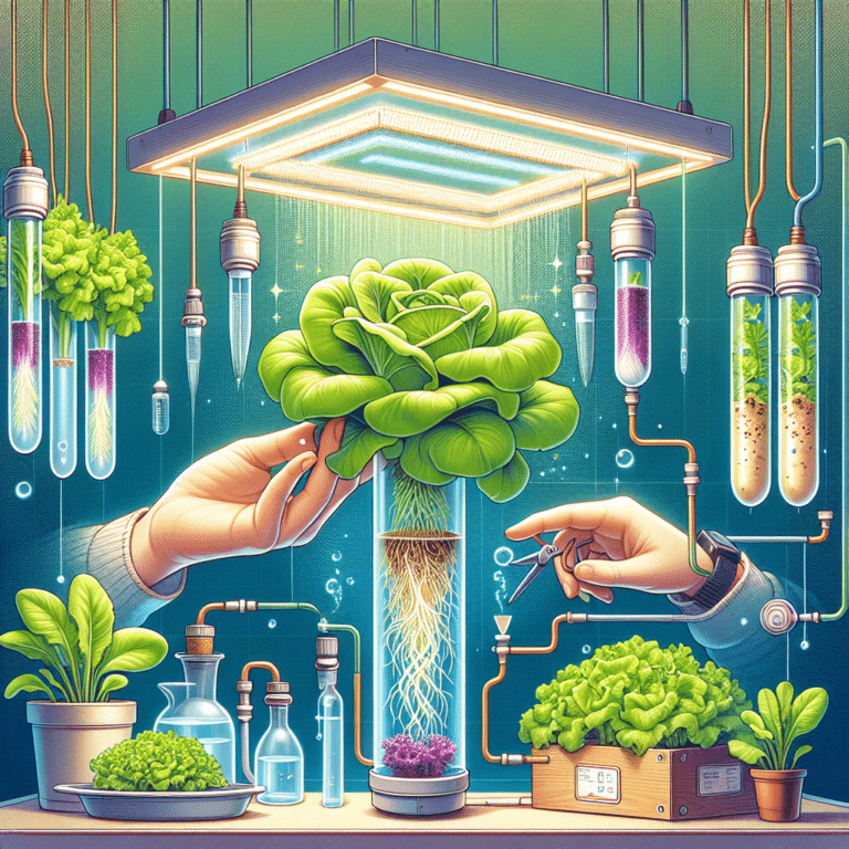 Como cultivar alface hidropônica em casa: guia prático