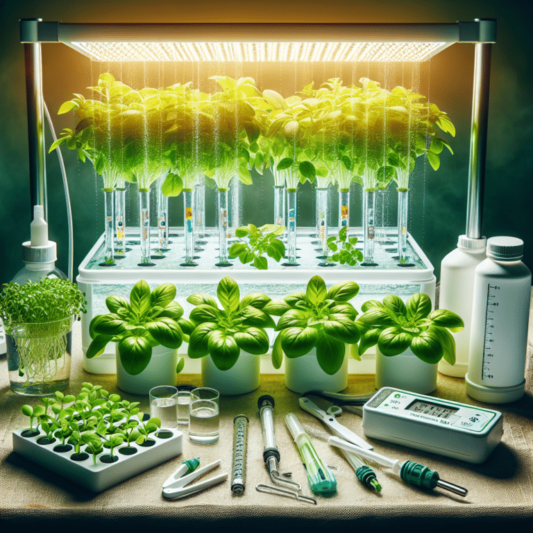 plantas hidropônicas para iniciantes: tudo o que você precisa saber
