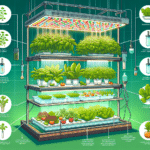 Luzes de cultivo para hidroponia: uma guia para iniciantes